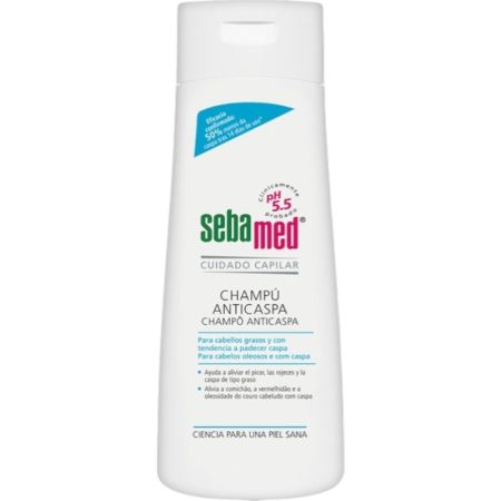 Sebamed Anticaspa Champú Champú anticaspa elimina los signos visibles de la irritación causados por la caspa para un cabello sano 400 ml