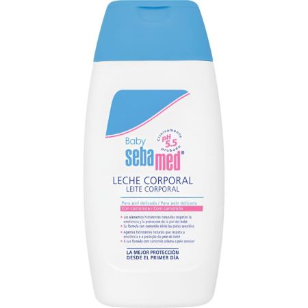 Sebamed Baby Leche Corporal Leche corporal para bebé nutre e hidrata con principios activos regeneradores