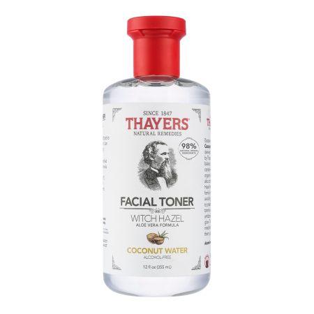 Thayers Facial Toner Coconut Water Tónico facial sin alcohol con aloe vera 355 ml