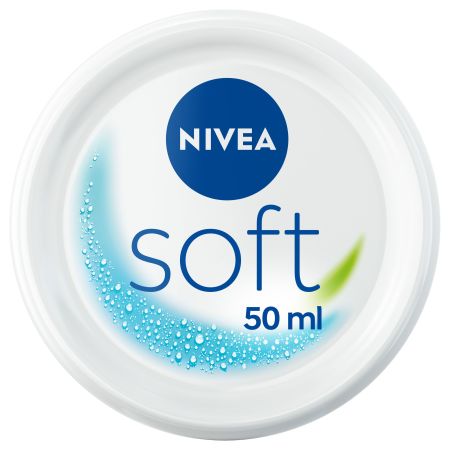 Nivea Soft Crema Hidratante Intensiva Crema hidratante intensiva con fórmula ligera vitamina e y aceite de jojoba para piel suave y sedosa