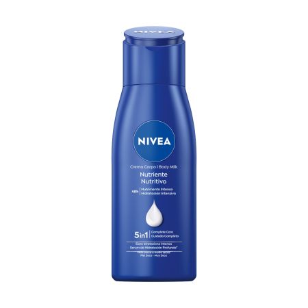 Nivea Nutritivo Body Lotion Cuidado Hidratante Intensivo Leche corporal hidratación intensiva con aceite de almendras 48 h