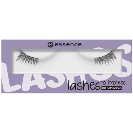 Essence Lashes To Impress 03 Half Lashes Pestañas postizas enfatizan y añaden densidd ofreciendo volumen
