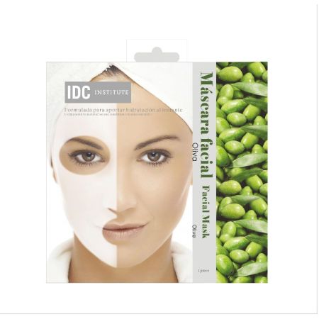 Idc Institute Máscara Facial Oliva Mascarilla facial con oliva para hidratación profunda con nutritientes naturales