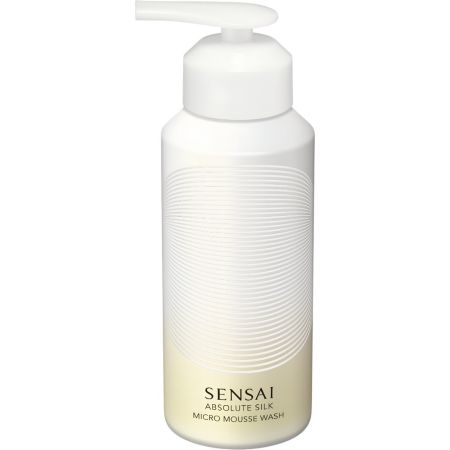 Sensai Absolute Silk Micro Mousse Wash Espuma limpiadora con micro burbujas elimina impurezas ofreciendo luminosidad 180 ml