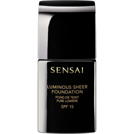 Sensai Luminous Sheer Foundation Font De Teint Spf 15 Base de maquillaje enriquecida con polvos reflectantes para una piel luminosa y sedosa