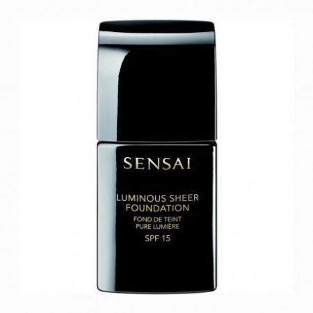 Sensai Luminous Sheer Foundation Font De Teint Spf 15 Base de maquillaje enriquecida con polvos reflectantes para una piel luminosa y sedosa