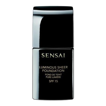 Sensai Luminous Sheer Foundation Font De Teint Spf 15 Base de maquillaje enriquecida con polvos reflectantes para una piel luminosa y sedosa