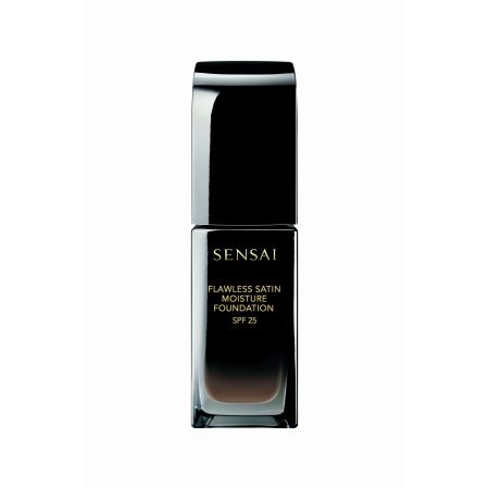 Sensai Flaweless Satin Moisture Foundation Spf 25 Base de maquillaje hidratación refrescante y prolongada luminosidad sútil y natural