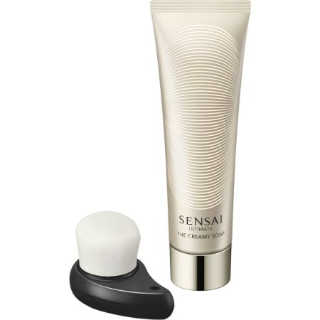 Sensai Ultimate The Creamy Soap Jabón facial enriquecido con tratamiento antiedad elimina impurezas piel luminosa y radiante 125 ml