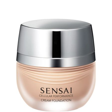 Sensai Cellular Performance Cream Foundation Base de maquillaje nutritiva antienvejecimiento corrige manchas oscuras y falta de brillo