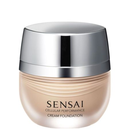 Sensai Cellular Performance Cream Foundation Base de maquillaje nutritiva antienvejecimiento corrige manchas oscuras y falta de brillo