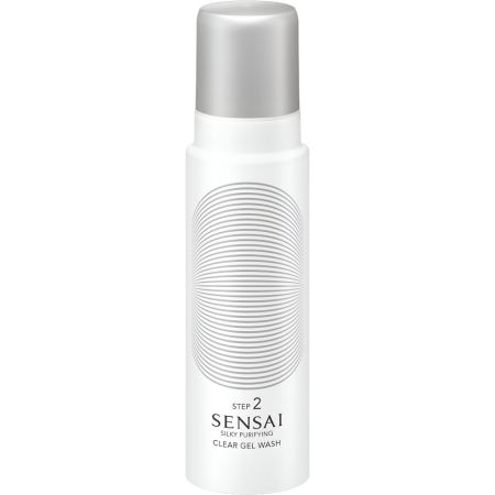 Sensai Silky Purifying Clear Gel Wash Step 2 Jabón facial sin espuma purificante limpia y elimina en profundidad aspecto liso y uniforme 145 ml