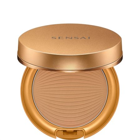 Sensai Silky Bronze Natural Veil Compact Spf 20 Base de maquillaje en polvo con protección solar y tratamiento antienvejecimiento