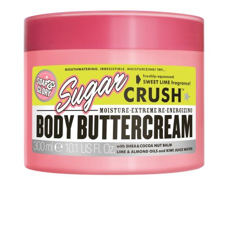 Soap & Glory Sugar Body Buttercream Manteca corporal brinda hidratación extrema y revitaliza la piel 300 ml