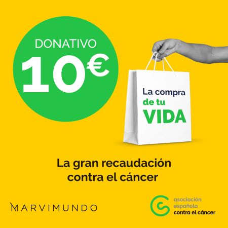   Donativo 10€ contra el cáncer