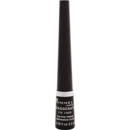 Rimmel London Exaggerate Eye Liner Delineador de ojos líquido resistente al agua de gran precisión para una mirada impactante