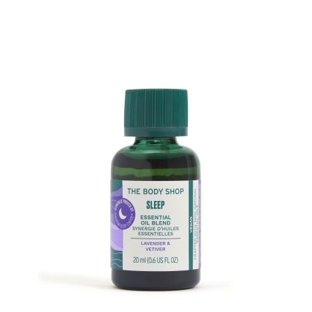 The Body Shop Sleep Essential Oil Blend Aceite esencial 100% natural biodegradable de lavanda y vetiver 20 ml