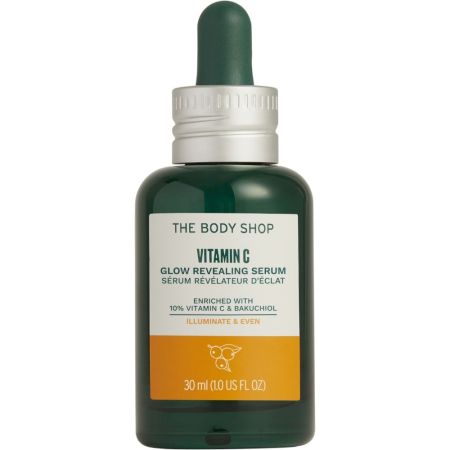 The Body Shop Vitamin C Glow Revealing Serum Sérum facial aporta luminosidad a la piel con vitamina c y bakuchiol 30 ml