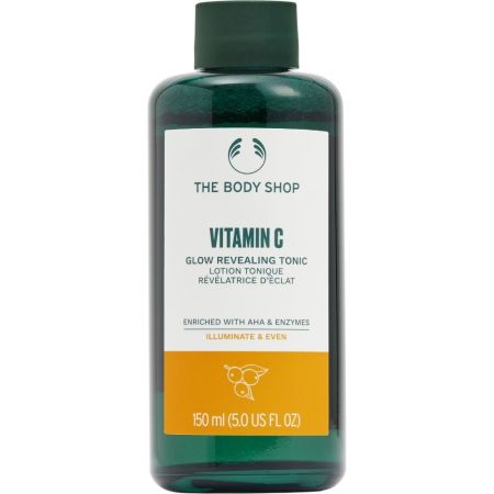 The Body Shop Vitamin C Glow Revealing Tonic Tónico facial exfoliante de vitamina e 150 ml