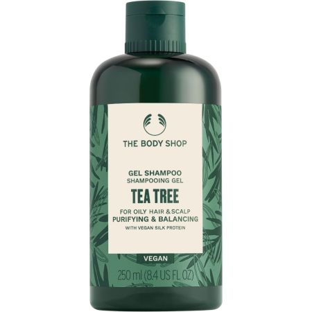 The Body Shop Tea Tree Gel Shampoo Purifying & Balancing Champú purificante y equilibrante válido para cabellos grasos de árbol del té 250 ml