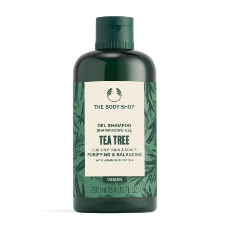 The Body Shop Tea Tree Gel Shampoo Purifying & Balancing Champú purificante y equilibrante válido para cabellos grasos de árbol del té 250 ml