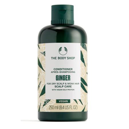 The Body Shop Ginger Conditioner Scalp Care Champú calmante de jengibre para cabellos sensibles 250 ml