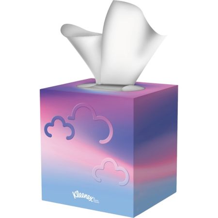 Kleenex Caja De Pañuelos Mindfulness Collection Caja de pañuelos de 3 capas protege frente a la irritación y el enrojecimiento de la nariz 48 uds
