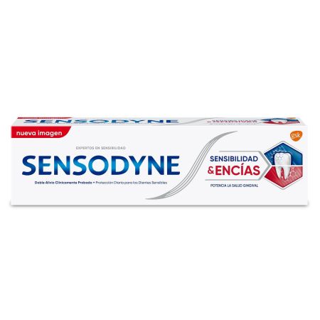 Sensodyne Dentífrico Sensibilidad & Encías Pasta de dientes de doble alivio para la sensibilidad y los problemas de encías 75 ml
