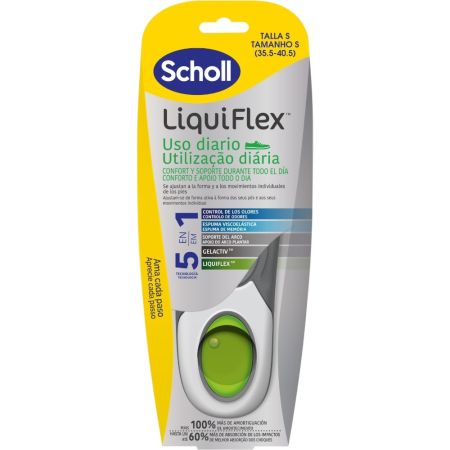 Scholl Liqui Flex Uso Diario Talla S Plantillas para uso diario proporcionar confort y soporte