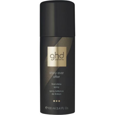 Ghd Shiny Ever After Final Shine Spray Spray potenciador del brillo evita la electricidad estática ofreciendo acabado protesional para cabello apagado 100 ml