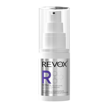 Revox Retinol Eye Contour Gel Anti-Wrinkle Concentrate Contorno de ojos antiedad enriquecido con retinol y urea 30 ml