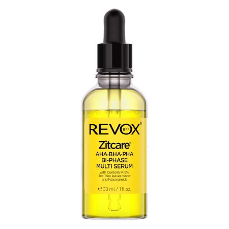 Revox Zitcare Aha-Bha-Pha Multi Serum Sérum elimina las células muertas de la piel y regula la producción de sebo 30 ml
