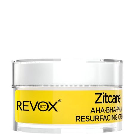 Revox Zitcare Aha-Bha-Pha Resurfacing Cream Crema reparadora suaviza mejora la textura e ilumina la piel 50 ml