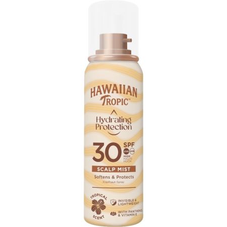 Hawaiian Tropic Hydrating Protection Scalp Mist Spf 30 Bruma solar capilar protege contra el sol manteniendo el cuero cabelludo sano con aroma tropical 60 ml