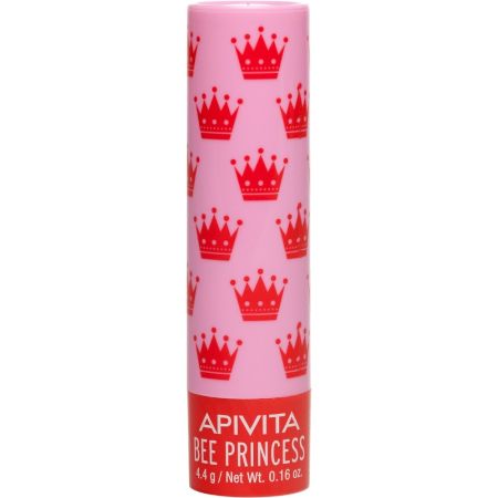 Apivita Bálsamo Labial Bee Princess Bálsamo labial hidrata y suaviza los labios delicados ofreciendo ligero sabor a melocotón