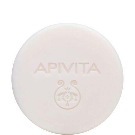 Apivita Solid Foaming Cleanser Limpiador y desmaquillante sólido limpia elimina el maquillaje y las impurezas sin resecar la piel 80 gr