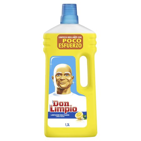 4 Envases de limpiador Don Limpio Baño Fresco (4×2,7l) por sólo 18,99€.
