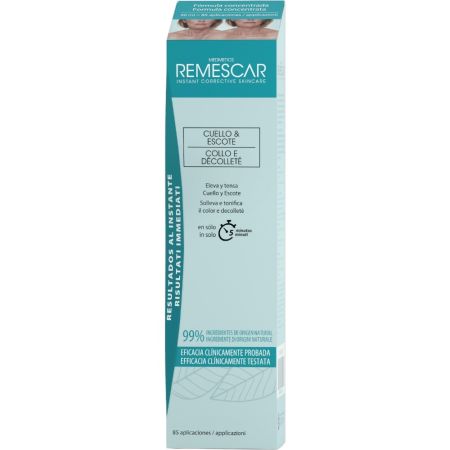 Remescar Cuello Y Escote Crema para cuello y escote eleva y tensa ofreciendo resultados visibles en sólo 5 minutos 40 ml