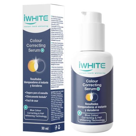Iwhite Colour Correcting Serum Sérum dental blanqueador resultado duradero y seguro para el esmalte 30 ml