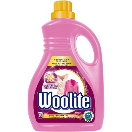 Woolite Detergente Prendas Delicadas Y Lana Detergente líquido para prendas delicadas mantiene el color 25 lavados 750 ml