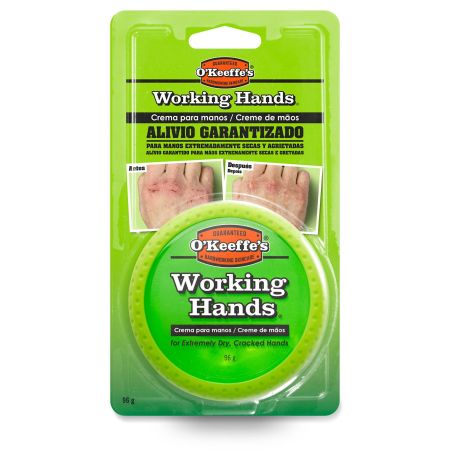 O’keeffe’s Working Hands Hand Cream Crema de manos hidratante altamente efectiva alivio garantizado para manos secas o agrietadas