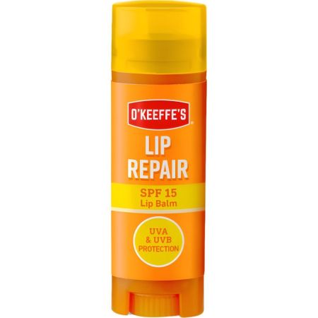 O’keeffe’s Lip Repair Lip Balm Spf 15 Bálsamo labial reparador alivia e hidrata labios muy secos y agrietados durante 24 horas