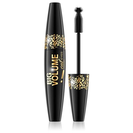 Eveline Cosmetics Big Volume! Cat Eyes Mascara Máscara de pestañas alarga para extrema profundidad con efecto ojos felinos