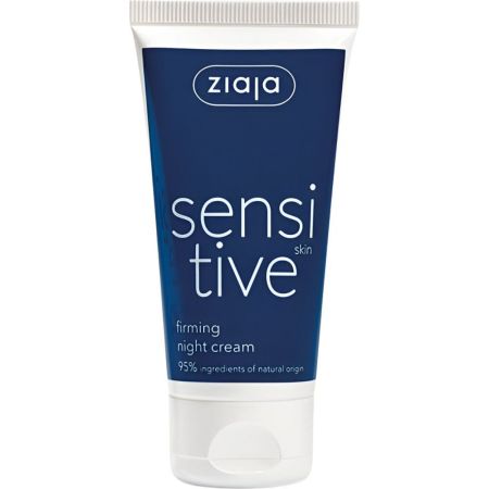 Ziaja Sensitive Crema Facial Reafirmante De Noche Crema de noche vegana reafirmante 50 ml