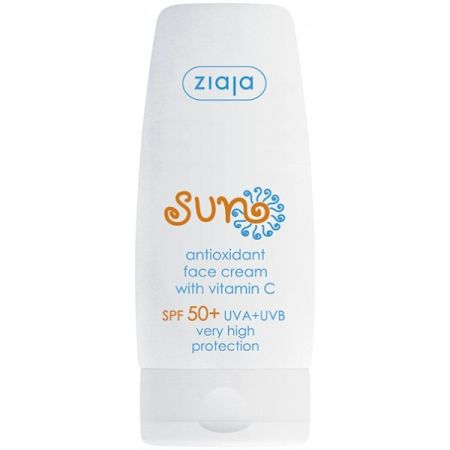 Ziaja Sun Antioxidant Face Cream With Vitamin C Spf 50+ Protector solar facial antioxidante 50 ml