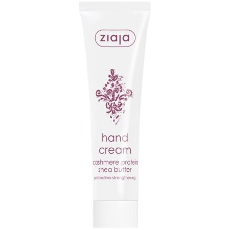 Ziaja Cachemira Proteins Shea Butter Hand Cream Crema de manos protectora y fortalecedora con proteínas de cachemir 100 ml