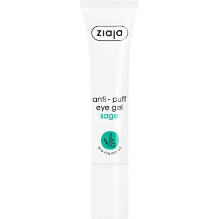 Ziaja Salvia Contorno De Ojos Antibolsas En Gel Contorno de ojos con extracto de salvia suaviza hidrata y reafirma tonficando las ojeras 15 ml