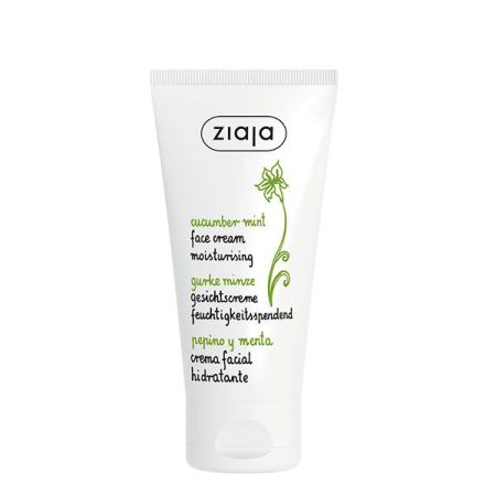 Ziaja Pepino Y Menta Crema Facial Hidratante Crema facial hidratante protege suaviza y calma la irritación 50 ml