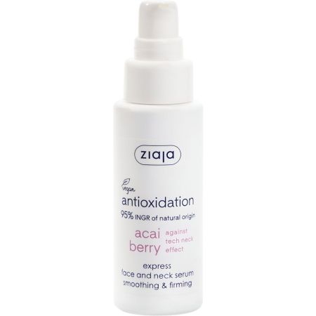 Ziaja Acai Sérum Exprés Antioxidante Y Reafirmante Sérum concentrado vegano antioxidante suaviza e hidrata intensamente 50 ml