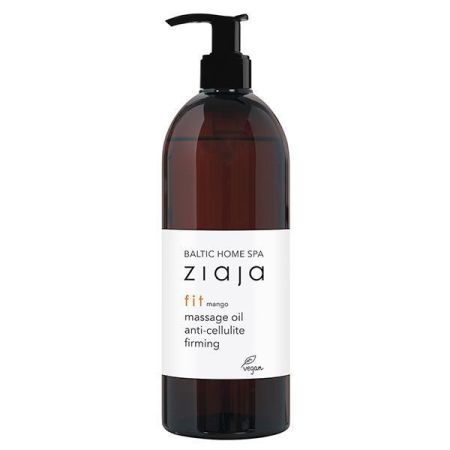 Ziaja Baltic Home Spa Fit Mango Massage Oil Anti-Cellulite Firming Aceite de masaje vegano reafirmante y anticelulítico 490 ml
